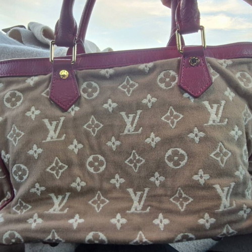 Louis Vuitton Limited Edition Monogram Sabbia Cabas MM bag like new, beige pink
