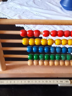 Antique school abacus 1985 collectible like new