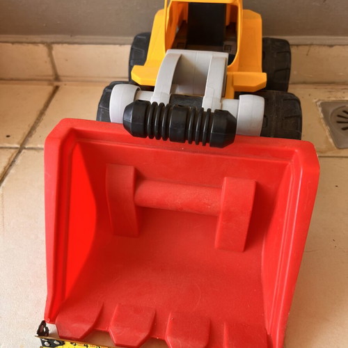 Set of large children's construction trucks like new
