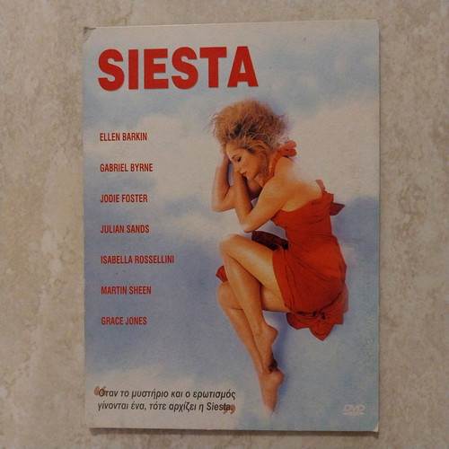 Siesta DVD new, thriller with subtitles
