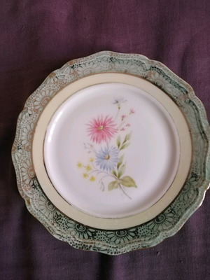 Royal Bavaria Johann Haviland porcelain pasta set of 6 like new
