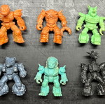 Teratomachoi figures, pack of 20