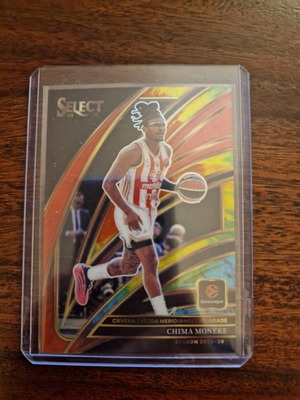 Panini Euroleague Select Red Star Zvezda Moneke /25 card pack of 2 new