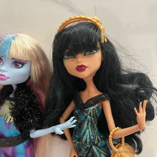 Monster High dolls used, pack of 3