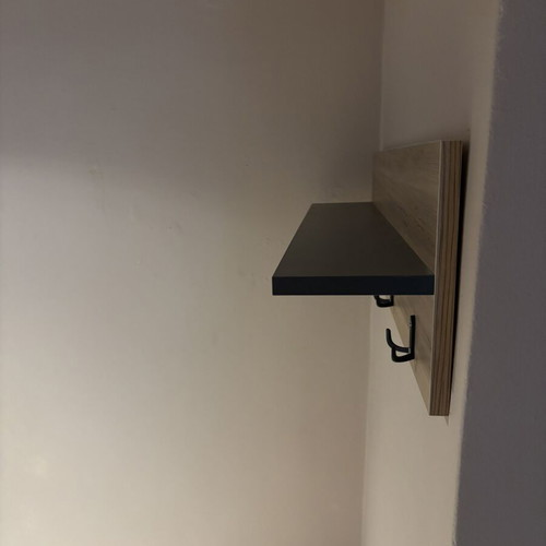 Entryway furniture set with shoe rack and wall hanger like new
