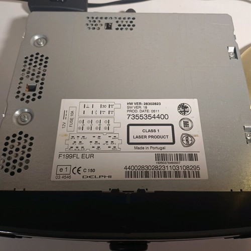 Car radio like new for Fiat Punto Evo 2011