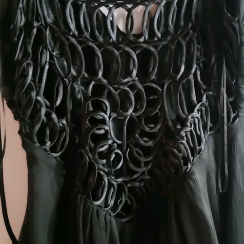Lipsy London dress black new, size L