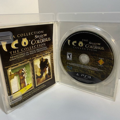 Ico & Shadow of the Colossus HD Collection game for PlayStation 3 like new
