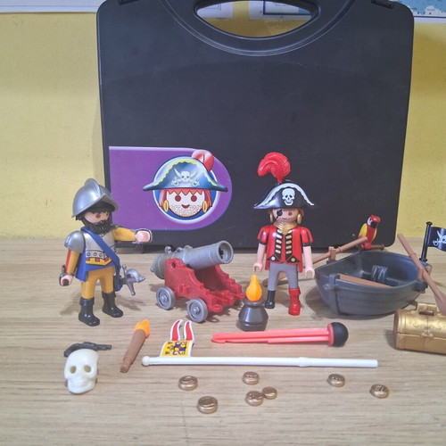 Playmobil Pirates Carrying Case 5894 used