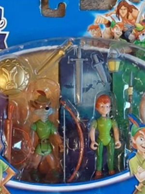 Disney Heroes Famosa 2009 rare figure set