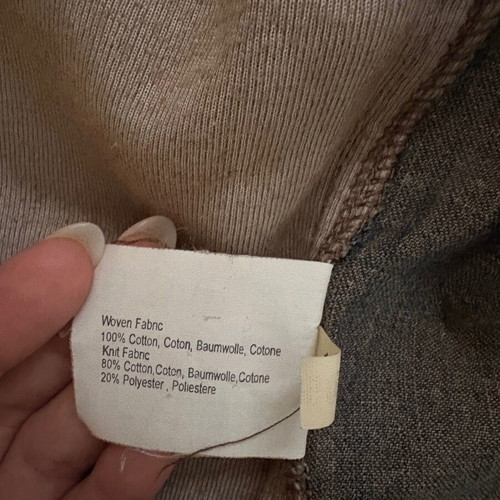 Jacket Esprit combination of denim and velvet cotton, like new