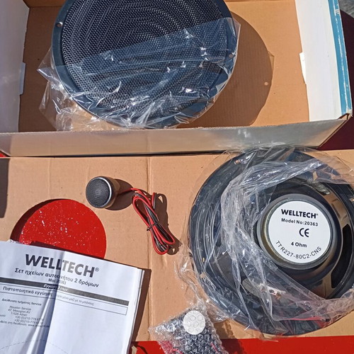 Welltech 20363 speakers new in box