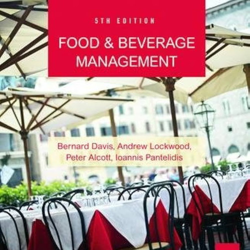 Food and Beverage Management book new
