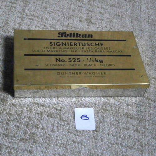 Pelikan Solid Marking Ink 1/4 Kg Black Vintage, new