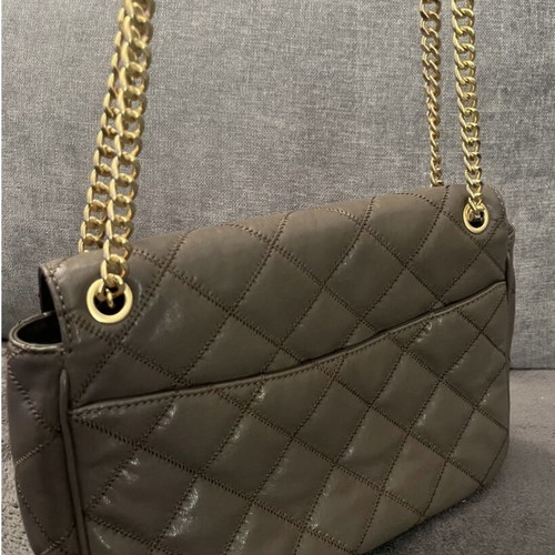Tory Burch shoulder bag new, brown leather, crossbody chain