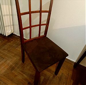 Τραπεζαρία με 4 καρέκλες σετ