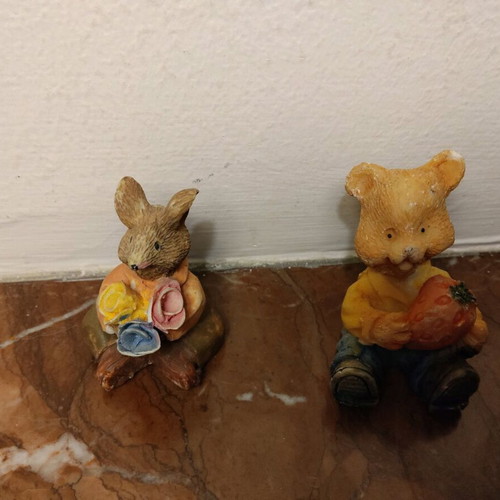 Table decor used, set of 2 pieces, ~4 cm