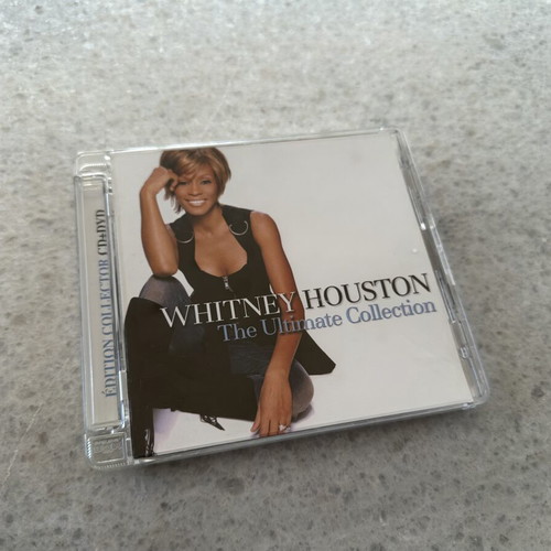 Whitney Houston The Ultimate Collection CD and DVD like new