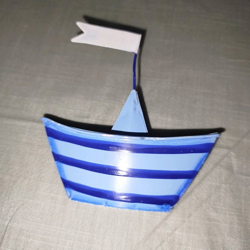 Decorative boat used