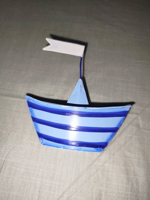 Decorative boat used