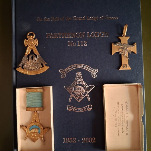 Parthenon Lodge No.112 Athens Masonic Collection like new