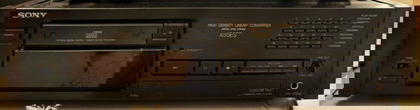 SONY CDP-X55ES CD Player High Density Linear Converter VINTAGE