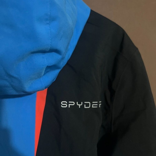 Spyder Zermatt Jacket size medium like new, blue/black