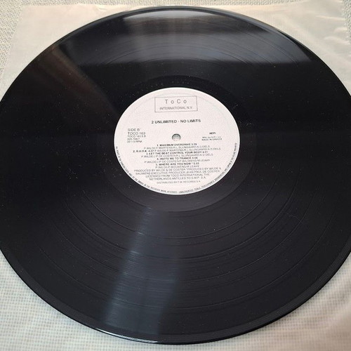 2 Unlimited No Limits! LP used, electronic music
