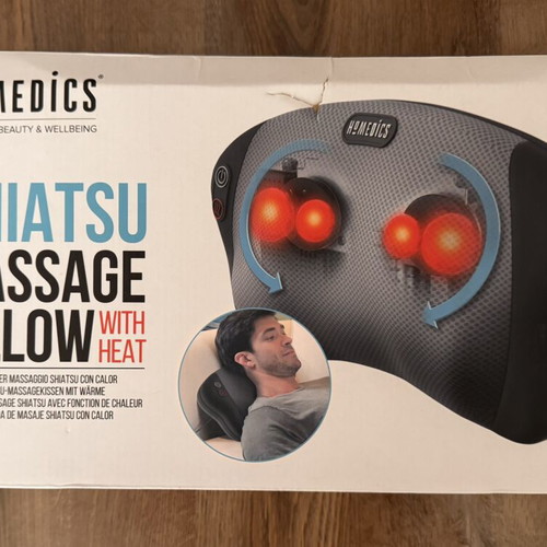 HoMedics SP-7H Shiatsu Massage Pillow with Heat new