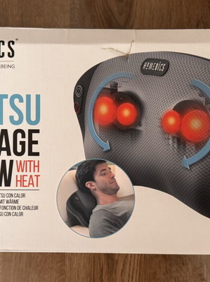 HoMedics SP-7H Μαξιλάρι μασάζ Shiatsu σώματος με θερμότητα καινούργιο