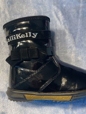 Lelli Kelly girls' boots used, size 22, black patent