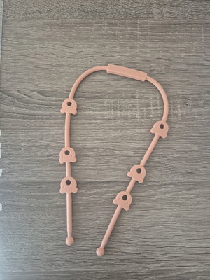 Messy Koala Silicone Chain like new, multi-use anti drop