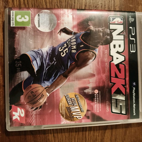 NBA 2K15 PS3 PlayStation 3 game like new with booklet