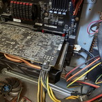 Desktop full workstation with AMD CPU and RAM