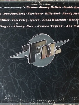FM The Original Movie Soundtrack vinyl album used, rock