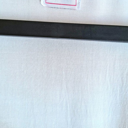 Achilleas Caftani like new, cotton with sequins and fringes