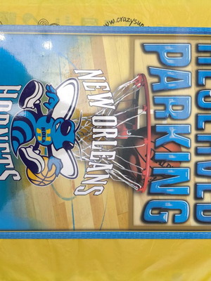 New Orleans Hornets NBA large sign like new