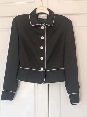Gianni Rodini black crop jacket like new