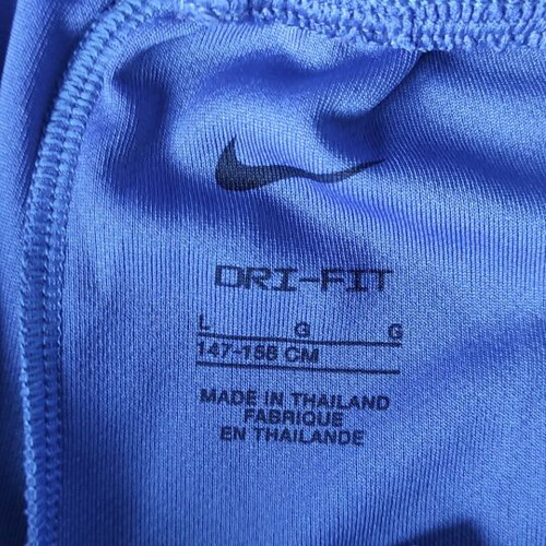 Nike blue dry fit shorts size L 147-158cm, new