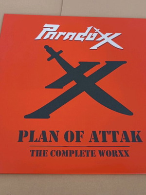 Paradoxx Plan of Attak LP κόκκινο βινύλιο αμεταχείριστο