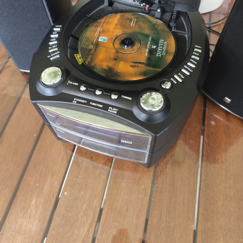Denver MCA-180 CD player used with radio and alarm clock