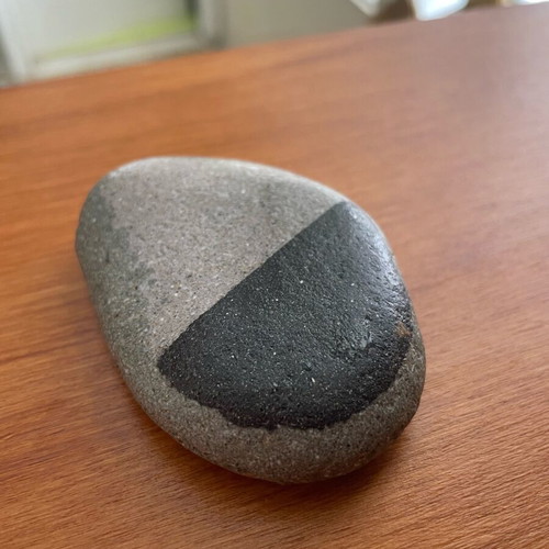 Natural stone gray dichroism new, decorative