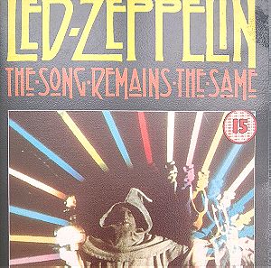 Led Zeppelin - The Song Remains The Same : In Concert And Beyond (VHS)