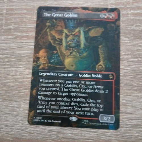 Magic The Gathering The Great Goblin card