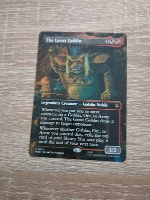 Magic The Gathering The Great Goblin card
