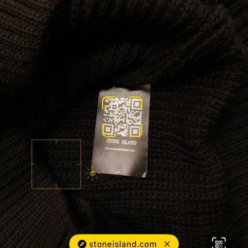 Stone Island knit sweater black size 2XL new