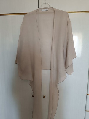 Celestino beige kimono sleeve cardigan, lightweight, size L