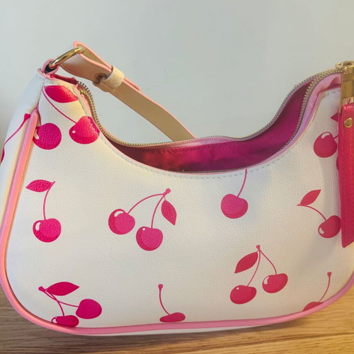 Claire's shoulder bag with cherries like new