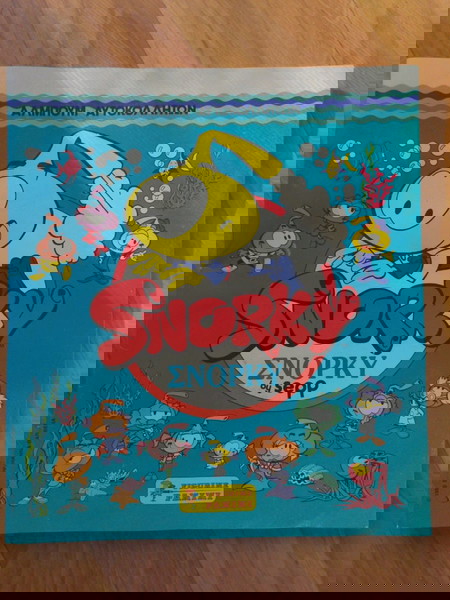 Άλμπουμ αυτοκόλλητων Snorky Panini κενό