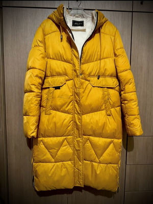 Women's long jacket like new, size M 38 10